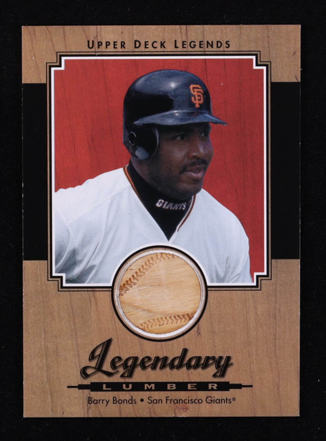 Barry Bonds 2001 Upper Deck Legends Legendary Lumber DP #LBB at PristineAuction.com Barry Bonds 2001 Upper Deck Legends Legendary Lumber DP #LBB at PristineAuction.com