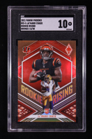Ja'Marr Chase 2021 Panini Phoenix Rookie Rising Bronze #5 #15/50 RC (SGC 10) at PristineAuction.com