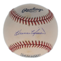 Harmon Killebrew Signed OML Hall of Fame Logo Baseball (Beckett) at PristineAuction.com