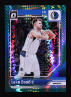 Luka Doncic 2024-25 Donruss Optic Hyper Green #214 #180/249 at PristineAuction.com