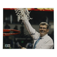 Geno Auriemma Signed 8x10 Photo Inscribed "Best Wishes" (Beckett) at PristineAuction.com