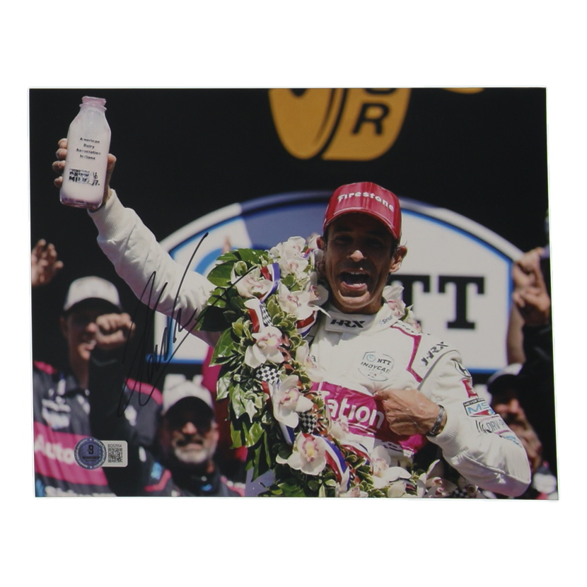 Helio Castroneves Signed IndyCar 8x10 Photo (Beckett) at PristineAuction.com Helio Castroneves Signed IndyCar 8x10 Photo (Beckett) at PristineAuction.com