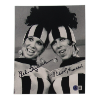 Vicki Lawrence & Carol Burnett Signed "The Carol Burnett Show" 8x10 Photo (Beckett) at PristineAuction.com
