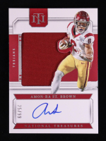 Amon-Ra St. Brown 2024 Panini National Treasures Collegiate College Silhouettes Signatures #16 #25/99 at PristineAuction.com