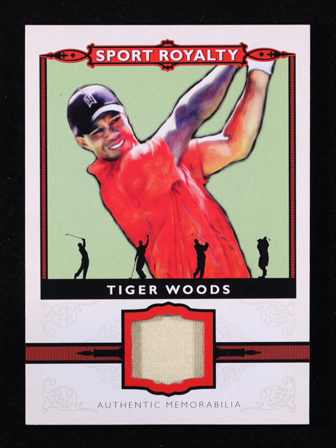 Tiger Woods 2013 Upper Deck Goodwin Champions Sport Royalty Memorabilia #SRMTW at PristineAuction.com Tiger Woods 2013 Upper Deck Goodwin Champions Sport Royalty Memorabilia #SRMTW at PristineAuction.com