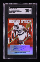 Pat Freiermuth 2021 Leaf Valiant Rising Stock Orange #RSPF1 #20/50 (SGC 10) at PristineAuction.com