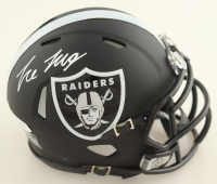 Trevon Moehrig Signed Raiders Eclipse Alternate Speed Mini Helmet (JSA) at PristineAuction.com