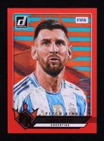 Lionel Messi 2024-25 Donruss Pitch Kings Red #10 at PristineAuction.com