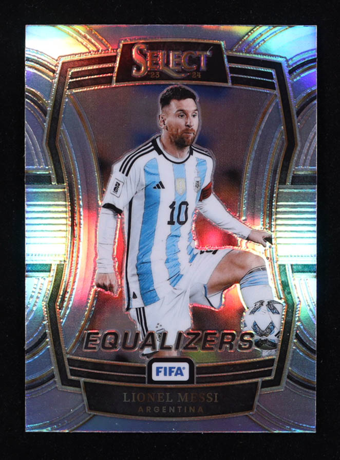 Lionel Messi 2023-24 Select FIFA Equalizers #13 at PristineAuction.com Lionel Messi 2023-24 Select FIFA Equalizers #13 at PristineAuction.com