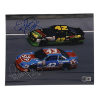 Richard & Kyle Petty Signed NASCAR 8x10 Photo (Beckett) at PristineAuction.com