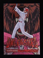 Shohei Ohtani 2022 Donruss Unleashed Pink Fireworks #6 at PristineAuction.com