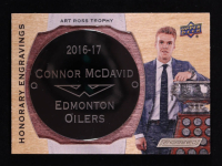 Connor McDavid 2018-19 Upper Deck Engrained Honorary Engravings #HEAR17 #095/100 at PristineAuction.com