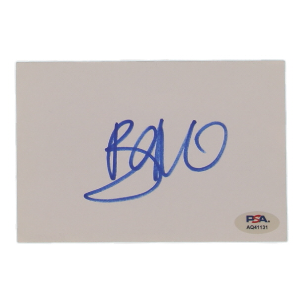Bono Signed Cut (PSA) at PristineAuction.com Bono Signed Cut (PSA) at PristineAuction.com