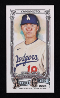 Yoshinobu Yamamoto 2025 Topps Allen and Ginter Mini #138 at PristineAuction.com
