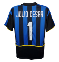 Julio Cesar Signed Inter Milan Nike Authentic Jersey (Beckett) at PristineAuction.com