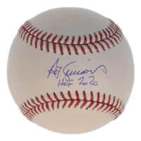 Ted Simmons Signed OML Baseball Inscribed "HOF 2020" (MLB) at PristineAuction.com