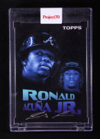 Ronald Acuna Jr. 2021 Topps Project70 #4 Snoop Dogg at PristineAuction.com