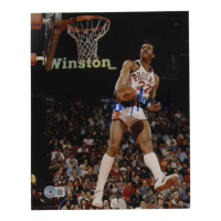Larry Nance Signed Suns 8x10 Photo (Beckett) at PristineAuction.com