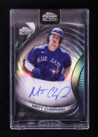 Matt Chapman 2022 Topps Chrome Black Autographs Refractors #CBAMCH #098/150 at PristineAuction.com