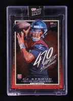 CJ Stroud 2023 Topps Now CJ Stroud Record Breaker #CJ1 RC at PristineAuction.com
