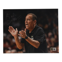 Kelvin Sampson Signed Houston Cougars 8x10 Photo (Beckett) at PristineAuction.com