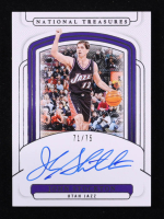 John Stockton 2024-25 Panini National Treasures Signatures #25 #71/75 at PristineAuction.com