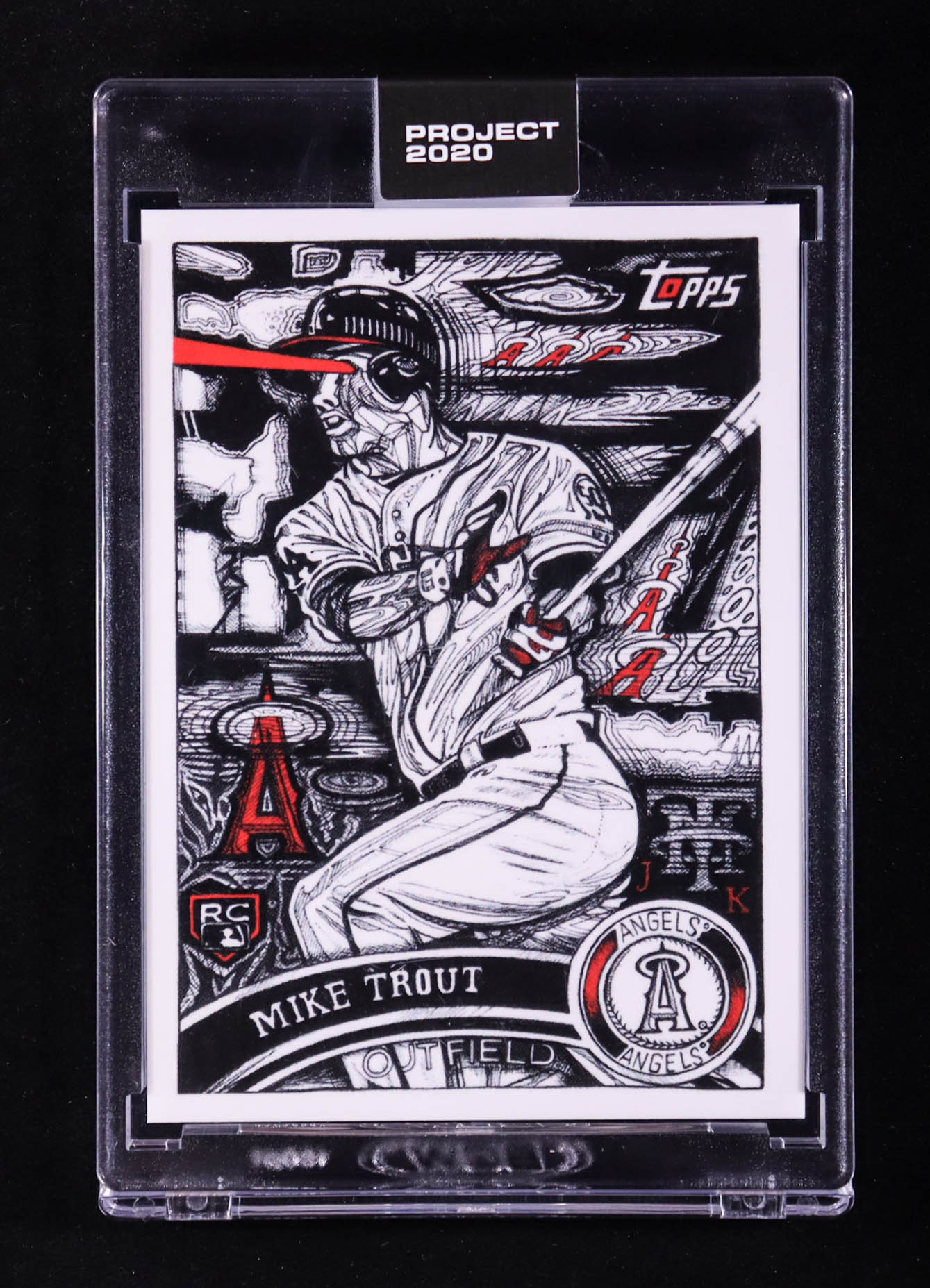 Mike Trout 2020 Topps Project 2020 #121 JK5 at PristineAuction.com Mike Trout 2020 Topps Project 2020 #121 JK5 at PristineAuction.com