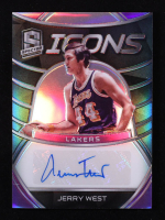 Jerry West 2019-20 Panini Spectra Icons Autographs #29 #48/49 at PristineAuction.com