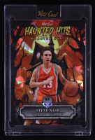 Steve Nash 2025 Wild Card Haunted Hits Monster Hunt Haunted House Crystal Orange #HHHSN #4/4 at PristineAuction.com