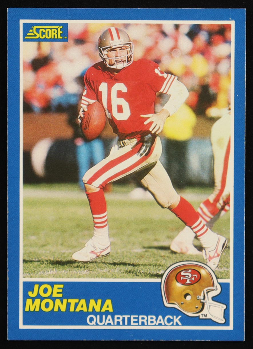 Joe Montana 1989 Score #1 at PristineAuction.com Joe Montana 1989 Score #1 at PristineAuction.com