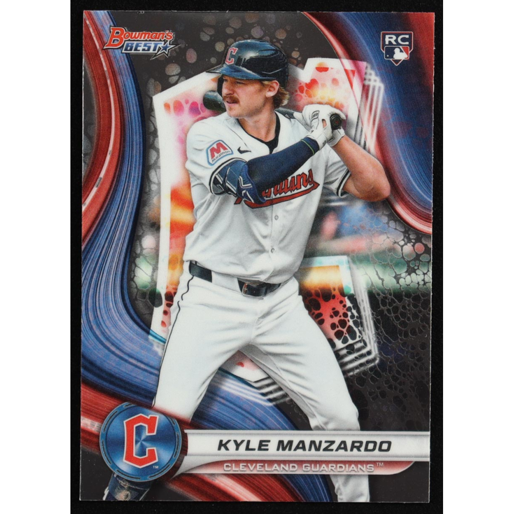 Kyle Manzardo 2024 Bowman's Best #22 RC at PristineAuction.com