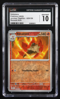 Volcarona 2025 Pokemon Journey Together #029 (CGC 10) at PristineAuction.com