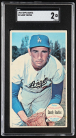 Sandy Koufax 1964 Topps Giants #3 (SGC 2) at PristineAuction.com