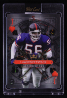 Lawrence Taylor 2024 Wild Card 5 Card Draw Stacked Deck Jack of Hearts Silver Lazer #SDPHLTN #1/1 at PristineAuction.com