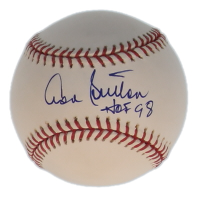 Don Sutton Signed OML Baseball Inscribed "HOF 98" (Beckett) at PristineAuction.com Don Sutton Signed OML Baseball Inscribed "HOF 98" (Beckett) at PristineAuction.com