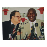 Jerry Reinsdorf Signed 8x10 Photo (Beckett) at PristineAuction.com