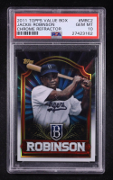 Jackie Robinson 2011 Topps Value Box Chrome Refractors #MBC2 (PSA 10) at PristineAuction.com