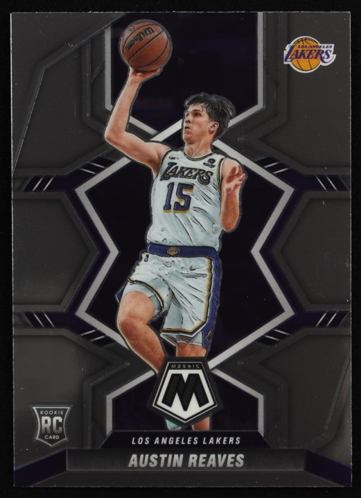 Austin Reaves 2021-22 Panini Mosaic #241 RC