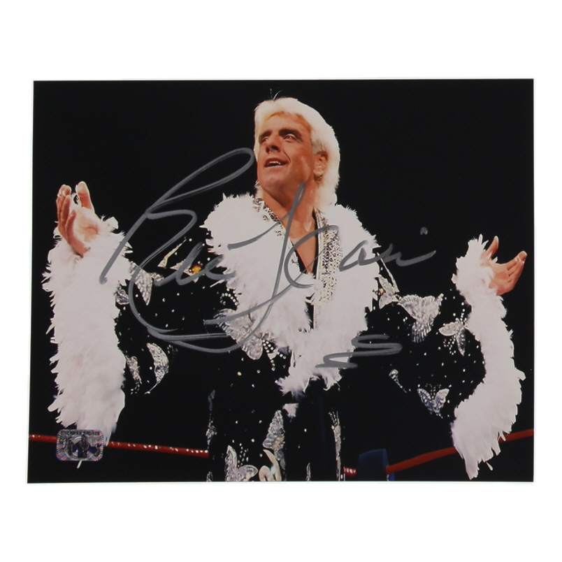 Ric Flair Signed WWE 8x10 Photo (Flair) at PristineAuction.com Ric Flair Signed WWE 8x10 Photo (Flair) at PristineAuction.com
