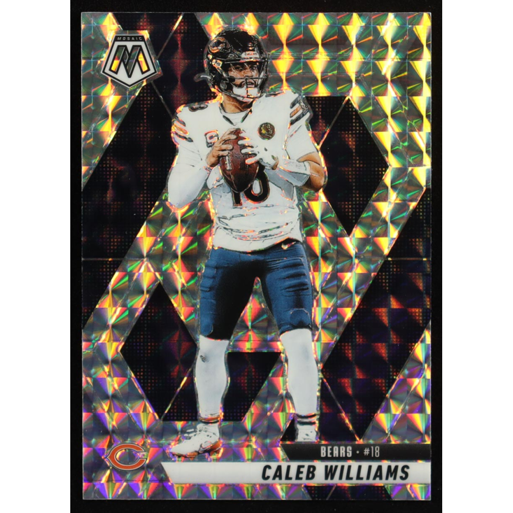 Caleb Williams 2025 Panini Mosaic Mosaic #22 at PristineAuction.com