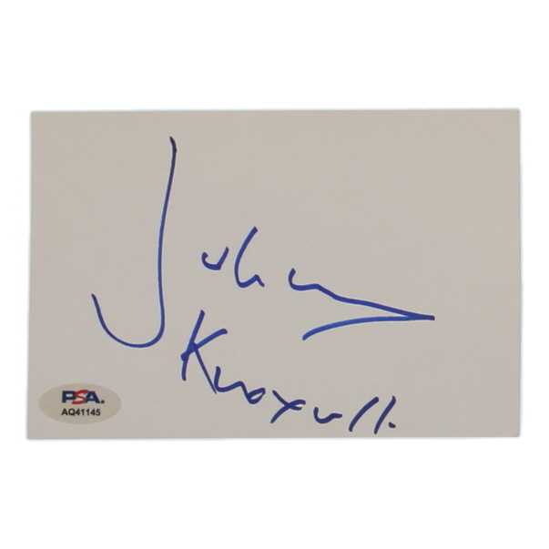 Johnny Knoxville Signed Cut (PSA) at PristineAuction.com Johnny Knoxville Signed Cut (PSA) at PristineAuction.com