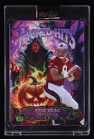 Steve Young 2025 Wild Card Wicked Hits Witch Crystal Purple #SY #1/1 at PristineAuction.com