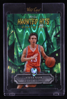 Steve Nash 2025 Wild Card Haunted Hits Monster Hunt Amusement Park Green Raywave #HHCASN #1/1 at PristineAuction.com