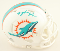 Myles Gaskin Signed Dolphins Speed Mini Helmet (JSA) at PristineAuction.com