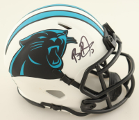 Brian Burns Signed Panthers Lunar Eclipse Alternate Speed Mini Helmet (JSA) at PristineAuction.com