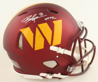 Brian Robinson Jr. Signed Commanders Full-Size Authentic On-Field Speed Helmet Inscribed "HTTC" (Fanatics) at PristineAuction.com