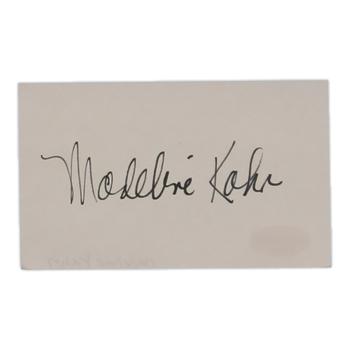 Madeline Kahn Signed Cut (ACOA) at PristineAuction.com Madeline Kahn Signed Cut (ACOA) at PristineAuction.com