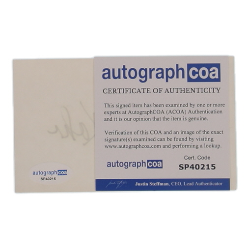 Madeline Kahn Signed Cut (ACOA) at PristineAuction.com Madeline Kahn Signed Cut (ACOA) at PristineAuction.com