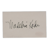 Madeline Kahn Signed Cut (ACOA) at PristineAuction.com