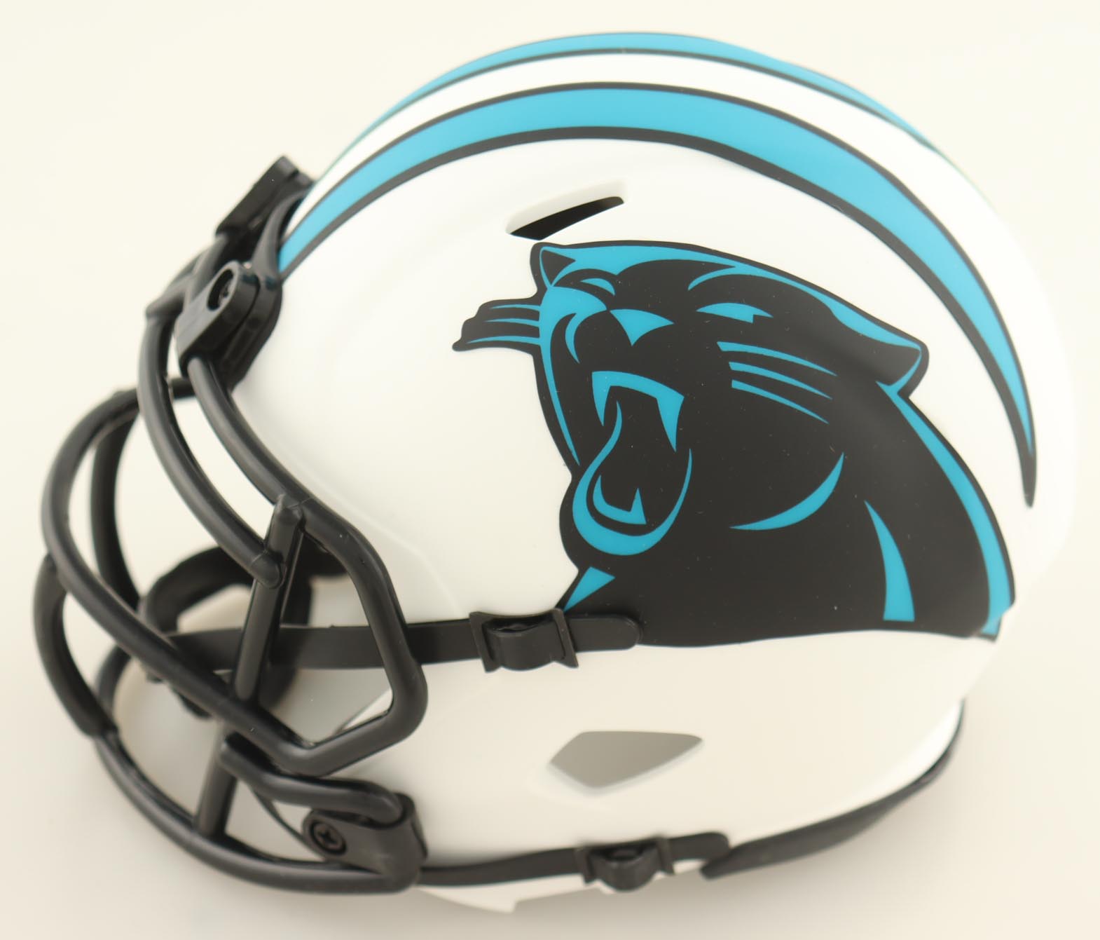 Brian Burns Signed Panthers Lunar Eclipse Alternate Speed Mini Helmet (JSA) at PristineAuction.com Brian Burns Signed Panthers Lunar Eclipse Alternate Speed Mini Helmet (JSA) at PristineAuction.com